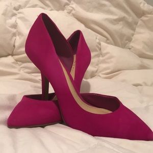 BCBGeneration fuchsia high heels